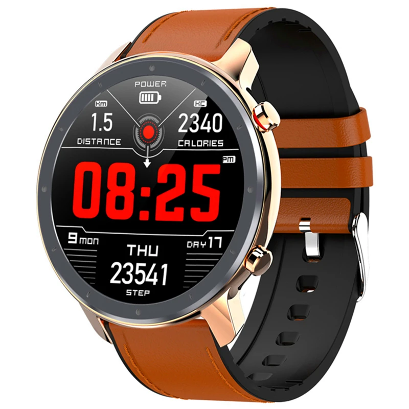 L11 Smart Watch Full Round Touch IP68 Waterproof ECG Blood Pressure Monitor Smartwatch For Android IOS Weather Forecast
L11 Smart Watch Full Round Touch IP68 Waterproof ECG Blood Pressure Monitor Smartwatch For Android IOS Weather Forecast