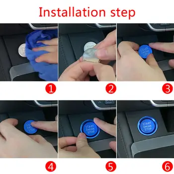Auto Button cover Start Stop Push Switch Ring Trim For Golf 7 MK7 Aviation Aluminum Car
Auto Button cover Start Stop Push Switch Ring Trim For Golf 7 MK7 Aviation Aluminum Car