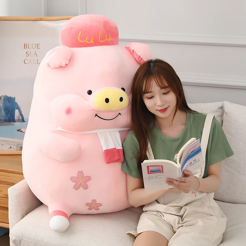 40~90cm Cute Lulu Pink Pig Standing Fat Soft Stuffed Dressed Sakura Pig Animal Piggy Plushie Toy for Girl Girlfriend Present
40~90cm Cute Lulu Pink Pig Standing Fat Soft Stuffed Dressed Sakura Pig Animal Piggy Plushie Toy for Girl Girlfriend Present