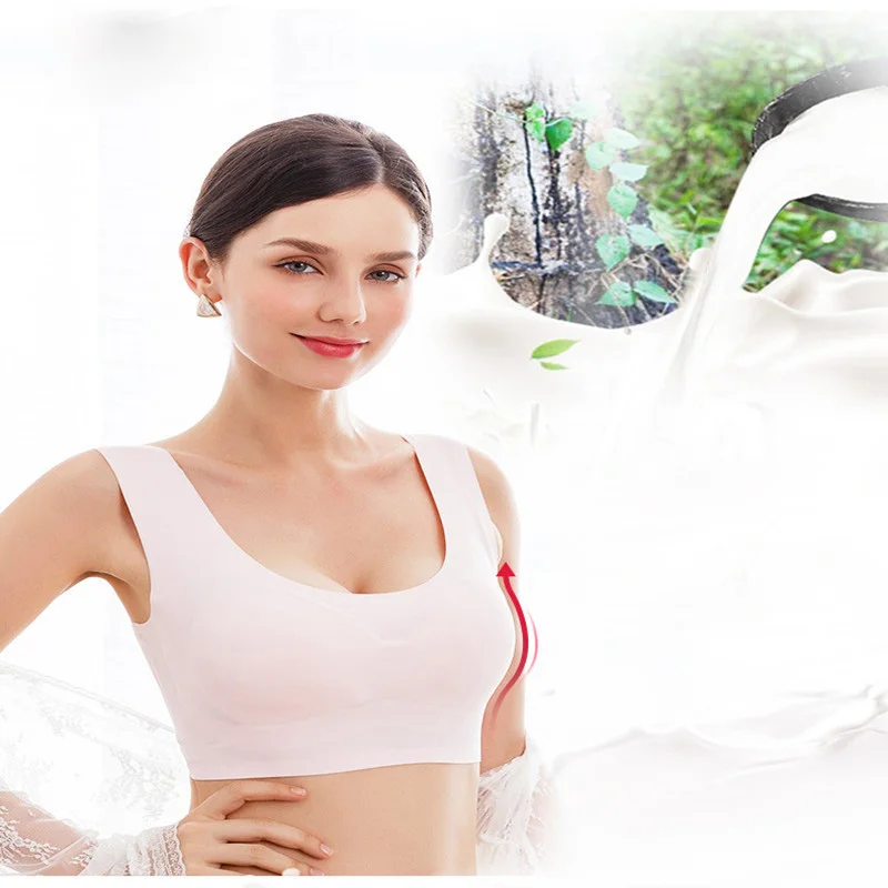 2019 Women Anti-Bacterial Thai Latex Sports Bra Set Elastic Underwear Push Up Padded for Aerobics Fitness Yoga Vests Bra
2019 Women Anti-Bacterial Thai Latex Sports Bra Set Elastic Underwear Push Up Padded for Aerobics Fitness Yoga Vests Bra
