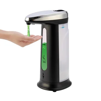 400ml Touchless Automatic Sensor Hand Soap Dispenser Infrared Induction Gel Liquid for Kitchen Washroom 
400ml Touchless Automatic Sensor Hand Soap Dispenser Infrared Induction Gel Liquid for Kitchen Washroom