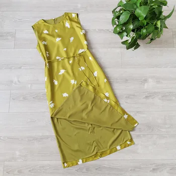 2020 Spring Summer Dress Simple Fashion Lace Up Silk Print Sleeveless Mid Calf Dress
2020 Spring Summer Dress Simple Fashion Lace Up Silk Print Sleeveless Mid Calf Dress