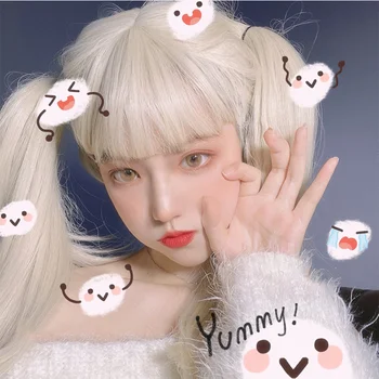 LUPU Synthetic Female Blonde Wig With Bangs Synthetic High Temperature Fiber Party Lolita Cosplay Wigs For Women
LUPU Synthetic Female Blonde Wig With Bangs Synthetic High Temperature Fiber Party Lolita Cosplay Wigs For Women