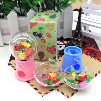 1Set Rubber Twisted Machine Fruit Shape Eraser Primary Stationery Students Eraser Remove The Wrong Lines Easily And Cleanly
1Set Rubber Twisted Machine Fruit Shape Eraser Primary Stationery Students Eraser Remove The Wrong Lines Easily And Cleanly