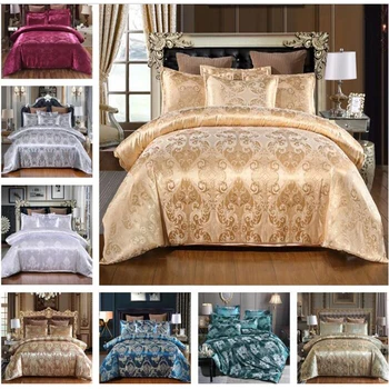 Polyester Jacquard Duvet Cover Set Duvet Cover Quilt Cover With Pillowcases Without Sheet Without Filler Bed Textile
Polyester Jacquard Duvet Cover Set Duvet Cover Quilt Cover With Pillowcases Without Sheet Without Filler Bed Textile