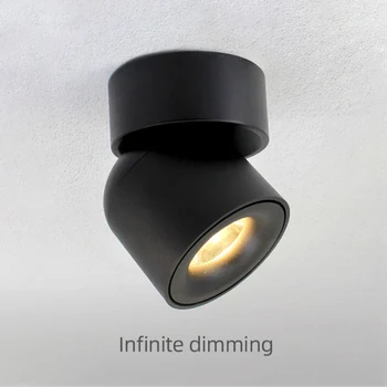 Led Surface Mounted Ceiling Dimmable Downlight Adjustable 90 degrees Spot light for indoor Foyer,Living Room AC 90-260V
Led Surface Mounted Ceiling Dimmable Downlight Adjustable 90 degrees Spot light for indoor Foyer,Living Room AC 90-260V