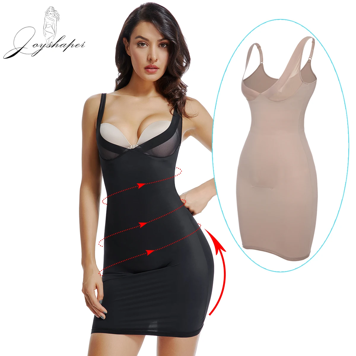 Camisole Dress Body Shaper Waist Trainer Shapewear Women Underwear Slim Bodysuit Full Slips Modeling Strap MIni Corset Dresses
Camisole Dress Body Shaper Waist Trainer Shapewear Women Underwear Slim Bodysuit Full Slips Modeling Strap MIni Corset Dresses