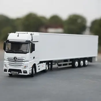 1/50 Mercedes Benz New Actros MP4 Container Truck Trailer White Diecast Car Toy
1/50 Mercedes Benz New Actros MP4 Container Truck Trailer White Diecast Car Toy