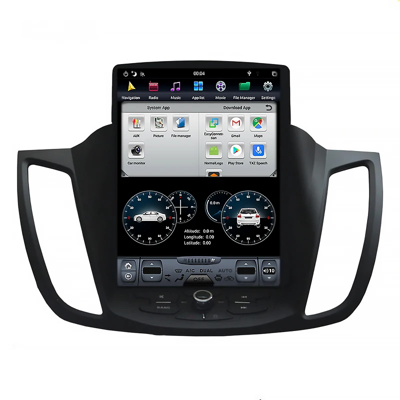 Автомобильный мультимедийный плеер Chogath 10 4 дюйма android 7 0 gps навигация для FORD KUGA /