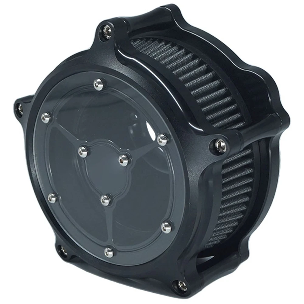 Air Filter See Through Cleaner System Intake Kit Cnc Black for Harley Dyna 2000 - 2017 Softail 2000 - 2015 Touring 2000 - 2007
Air Filter See Through Cleaner System Intake Kit Cnc Black for Harley Dyna 2000 - 2017 Softail 2000 - 2015 Touring 2000 - 2007