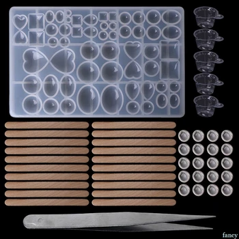 1 Set Epoxy Resin Kit Silicone Mold DIY Jewelry Making Pendant Handmade Tools Tweezers Disposable Gloves Cup Wooden Stick Crafts
1 Set Epoxy Resin Kit Silicone Mold DIY Jewelry Making Pendant Handmade Tools Tweezers Disposable Gloves Cup Wooden Stick Crafts