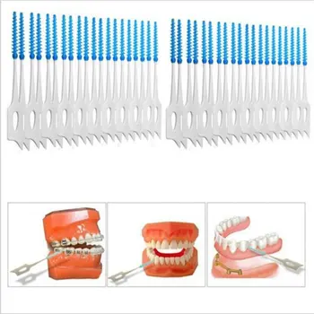 40 Transparent Boxes Interdental Brush Elastic Massage Soft Rubber Toothpick Dual Use Oral Care Cleaning
40 Transparent Boxes Interdental Brush Elastic Massage Soft Rubber Toothpick Dual Use Oral Care Cleaning