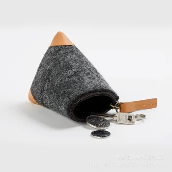 Felt Coin Purse Wallet Women Men Coin Purses Wool Triangle Coin Small Change Pouch Bag Wallets Headphone Storage Bag
Felt Coin Purse Wallet Women Men Coin Purses Wool Triangle Coin Small Change Pouch Bag Wallets Headphone Storage Bag