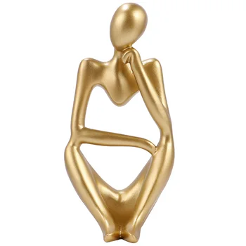 1Pc Nordic Creative Decorations Sandstone Abstract Figure Shape Ornament for Home Office Desktop (HBSK9508, Golden)
1Pc Nordic Creative Decorations Sandstone Abstract Figure Shape Ornament for Home Office Desktop (HBSK9508, Golden)