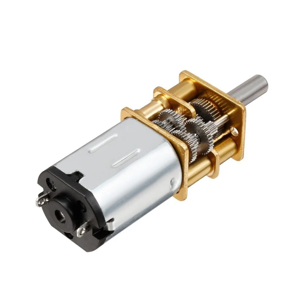 N20 Small DC Gear Motor DC 3V 6V 12V Mini Micro Metal Gear Motor with Gearwheel High Quality Miniature Tools Micro Motor
N20 Small DC Gear Motor DC 3V 6V 12V Mini Micro Metal Gear Motor with Gearwheel High Quality Miniature Tools Micro Motor