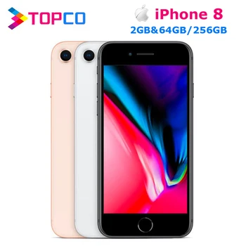 

Apple iPhone 8 Factory Original apple phone 4G LTE 4.7" Hexa-core Fingerprint A11 12MP RAM 2GB ROM 64GB/256GB IOS Cellphone