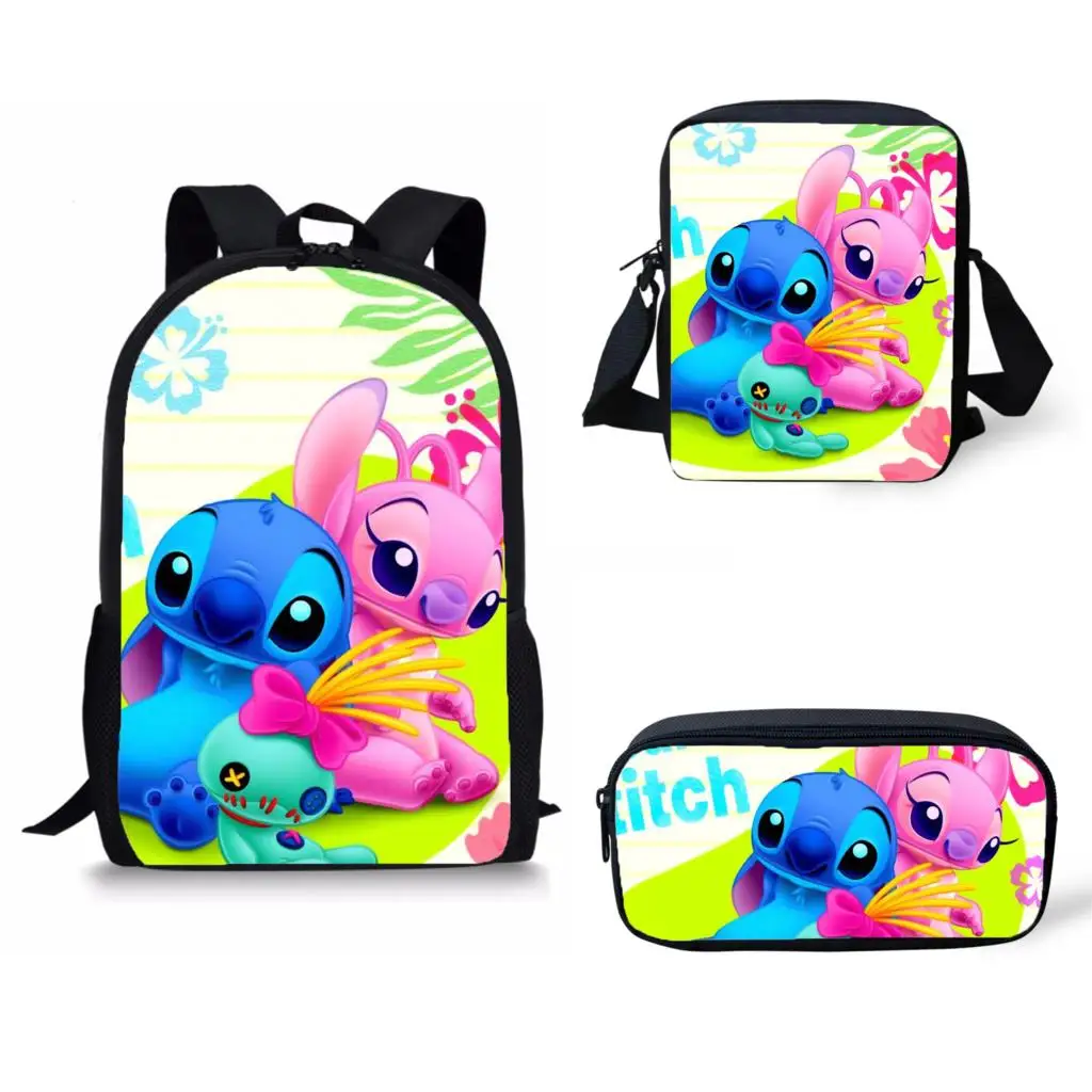 3 PCS Set School Bags Cartoon Stitch Print Children Backpack for Girls Boys Schoolbag Backpacks Children Book Bag Dropshipping
3 PCS Set School Bags Cartoon Stitch Print Children Backpack for Girls Boys Schoolbag Backpacks Children Book Bag Dropshipping
