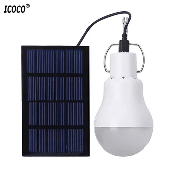 ICOCO Solar Light Protable Solar Lamp Portable Bulb Light Solar Energy Lamp Led Lighting Solar Panel Camp Tent Fishing Light
ICOCO Solar Light Protable Solar Lamp Portable Bulb Light Solar Energy Lamp Led Lighting Solar Panel Camp Tent Fishing Light