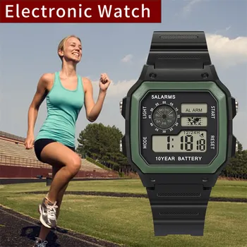 Luxury Electronic Watch Men Women Fashion High-End Multi-Function 3Bar Waterproof Sports наручные часы PU Buckle Wrist Watch
Luxury Electronic Watch Men Women Fashion High-End Multi-Function 3Bar Waterproof Sports наручные часы PU Buckle Wrist Watch