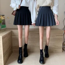 Girls JK Pleated Short Skirt 2021 Women's High-waisted Pleated Skirt Black A-line Mini Skirt Uniform Women Loose Casual Shorts
Girls JK Pleated Short Skirt 2021 Women's High-waisted Pleated Skirt Black A-line Mini Skirt Uniform Women Loose Casual Shorts
