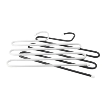 Household S-Type Multi-Layer Magic Hanger Iron Pants Rack Multi-Function Storage Pants Hanging Scarf Racks Towel Racks 2Pcs
Household S-Type Multi-Layer Magic Hanger Iron Pants Rack Multi-Function Storage Pants Hanging Scarf Racks Towel Racks 2Pcs