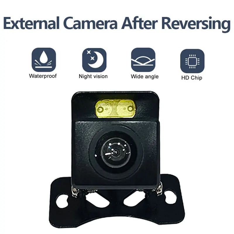 

Car Rear View Camera Night Vision Reversing Automatic Parking Monitor CCD IP68 Waterproof 170 Degree High-Definition Image