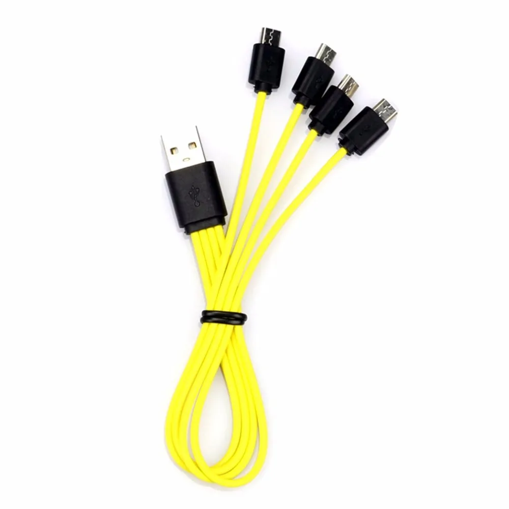 ZNTER Micro USB Charging Cable for USB Rechargeable Battery Universal One Drag 1/2/3/4
ZNTER Micro USB Charging Cable for USB Rechargeable Battery Universal One Drag 1/2/3/4