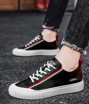 Brand New Men Leather Casual Shoes Spring Autumn Designer Street Fashion Loafers Man White Flat Shoes
Brand New Men Leather Casual Shoes Spring Autumn Designer Street Fashion Loafers Man White Flat Shoes