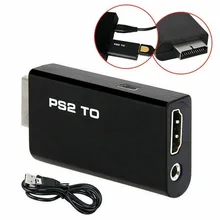 Portable for PS2 to HDMI-compatible Audio Video Converter Adapter AV HDMI-compatible Cable For PlayStation 2 Plug And Play Parts
Portable for PS2 to HDMI-compatible Audio Video Converter Adapter AV HDMI-compatible Cable For PlayStation 2 Plug And Play Parts