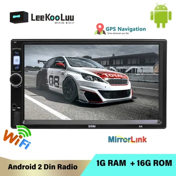 LeeKooLuu 2 Din Android Car Radio 7inch GPS Navigation Bluetooth USB AUX Multimedia Player Rear camera Mirror Link Auto Stereo
LeeKooLuu 2 Din Android Car Radio 7inch GPS Navigation Bluetooth USB AUX Multimedia Player Rear camera Mirror Link Auto Stereo