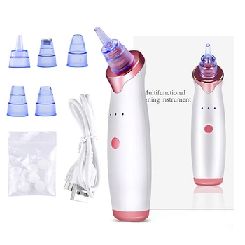 Face Nose Blackhead Remover Acne Pore Vacuum Skin Care Tools Pimple Removal Vacuum Suction Tool Black head Face Pore Cleaner
Face Nose Blackhead Remover Acne Pore Vacuum Skin Care Tools Pimple Removal Vacuum Suction Tool Black head Face Pore Cleaner