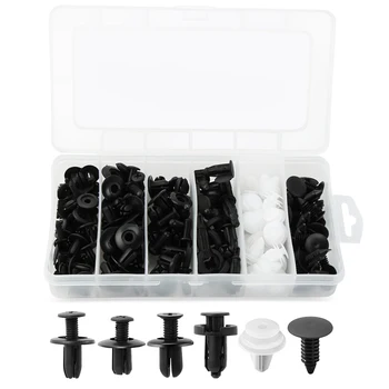 Universal Auto Fastener Clips Plastic Fastener Rivet Clips 100Pcs 6 Sizes Car Push Pin Rivet Trim Clips Fastener Clips
Universal Auto Fastener Clips Plastic Fastener Rivet Clips 100Pcs 6 Sizes Car Push Pin Rivet Trim Clips Fastener Clips