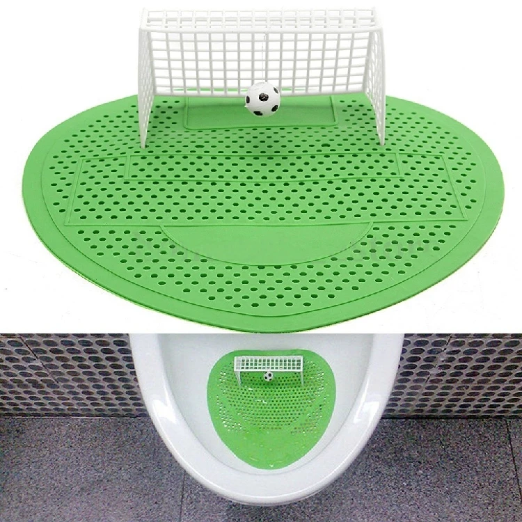 Description Picture 2 of itemGoal Urinal Football Shooting Mat Urinal Male Toilet Clean Deodorant Bathroom Urinal Pad Leather Aromatic Tool Men's Toilette