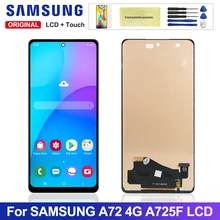 Ensemble écran tactile LCD 4G, 100% testé, pour Samsung Galaxy A72 A725 A725F A725F/DS=