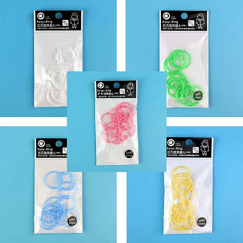 Plastic Ring Binder for Spiral Notebook Diary Loose Leaf Book Binding NEW 12Pcs/set
Plastic Ring Binder for Spiral Notebook Diary Loose Leaf Book Binding NEW 12Pcs/set