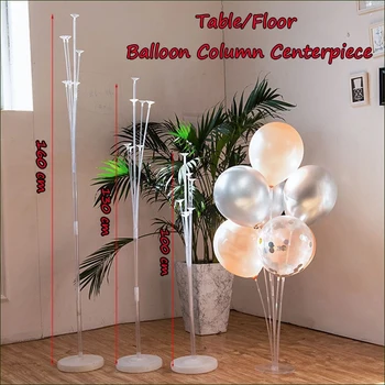 Actual Balloon Bracket with Base Wedding Decoration Table Float Splice 1M/1.3 M/1.6M Transparent Kids Festival Birthday party
Actual Balloon Bracket with Base Wedding Decoration Table Float Splice 1M/1.3 M/1.6M Transparent Kids Festival Birthday party