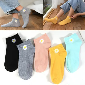 1 pair Women's Daisy No-Show Socks Cute Socks Breathable Socks Women's Cotton Socks 
1 pair Women's Daisy No-Show Socks Cute Socks Breathable Socks Women's Cotton Socks