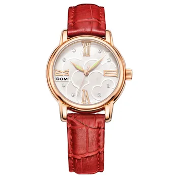 Women Quartz Watch Leather Student Girls Dress Wristwatch Top Brand Luxury Waterproof Ladies Red Relogio Feminino
Women Quartz Watch Leather Student Girls Dress Wristwatch Top Brand Luxury Waterproof Ladies Red Relogio Feminino