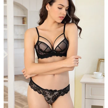 New Women Bra and Thong Set Push Up Plus Size Brassiere Lace Underwear Fancy Transparent G String
New Women Bra and Thong Set Push Up Plus Size Brassiere Lace Underwear Fancy Transparent G String
