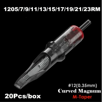 2020 New Arrival Standard Perinum Tattoo Cartridge Needle 12#-0.35mm Round Magnum For Tattoo Shader 20Pcs/box For Tattoo Machine
2020 New Arrival Standard Perinum Tattoo Cartridge Needle 12#-0.35mm Round Magnum For Tattoo Shader 20Pcs/box For Tattoo Machine