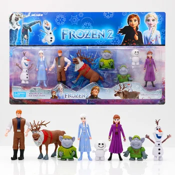 1set Frozen 2 Snow Queen Elsa Anna PVC Action Figure Olaf Kristoff Sven Anime Dolls Figurines Kids Toy Children Gift
1set Frozen 2 Snow Queen Elsa Anna PVC Action Figure Olaf Kristoff Sven Anime Dolls Figurines Kids Toy Children Gift