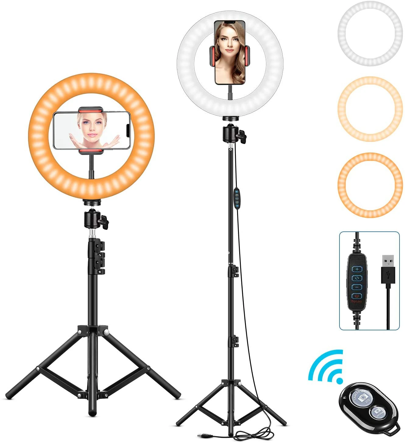 LED Photography Fill Lighting with Tripod Stand Camera Photo Studio Circle Led Selfie Ring Light Phone Lamp Video TikTok Youtube
LED Photography Fill Lighting with Tripod Stand Camera Photo Studio Circle Led Selfie Ring Light Phone Lamp Video TikTok Youtube