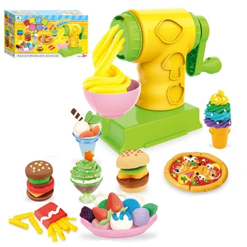 Kid Kitchen Toys Set Mini Color Mud Pasta Machine Set Plastic Pretend Play Kitchen Toys Set Safe Cute Children Girl Toy Gifts
Kid Kitchen Toys Set Mini Color Mud Pasta Machine Set Plastic Pretend Play Kitchen Toys Set Safe Cute Children Girl Toy Gifts