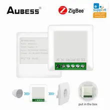 Aubess Ewelink ZigBee Mini Smart Switch Module 16A 1/2 Way Smart Home Automation Module Works With Alexa Google Home Support Hub
Aubess Ewelink ZigBee Mini Smart Switch Module 16A 1/2 Way Smart Home Automation Module Works With Alexa Google Home Support Hub