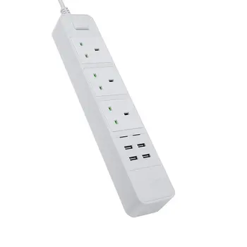 Smart Wifi Power Strip Multiple Power Sockets Surge Protector Remote Voice Control Alexa Google Home
Smart Wifi Power Strip Multiple Power Sockets Surge Protector Remote Voice Control Alexa Google Home