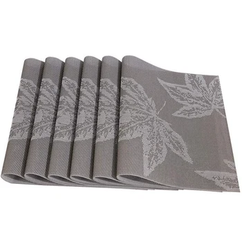 Placemats Maple Leaf Place Mats Fall Placemats Set of 6 Easy to Clean Heat Resistant Waterproof Non Slip for Dining Kitchen Fest
Placemats Maple Leaf Place Mats Fall Placemats Set of 6 Easy to Clean Heat Resistant Waterproof Non Slip for Dining Kitchen Fest