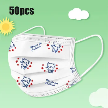 PM2.5 Breathable 50PC Children Disposable Print Face Mask Industrial 3Ply Ear Loop Unisex Washable Reuse Face Mask Windproof
PM2.5 Breathable 50PC Children Disposable Print Face Mask Industrial 3Ply Ear Loop Unisex Washable Reuse Face Mask Windproof