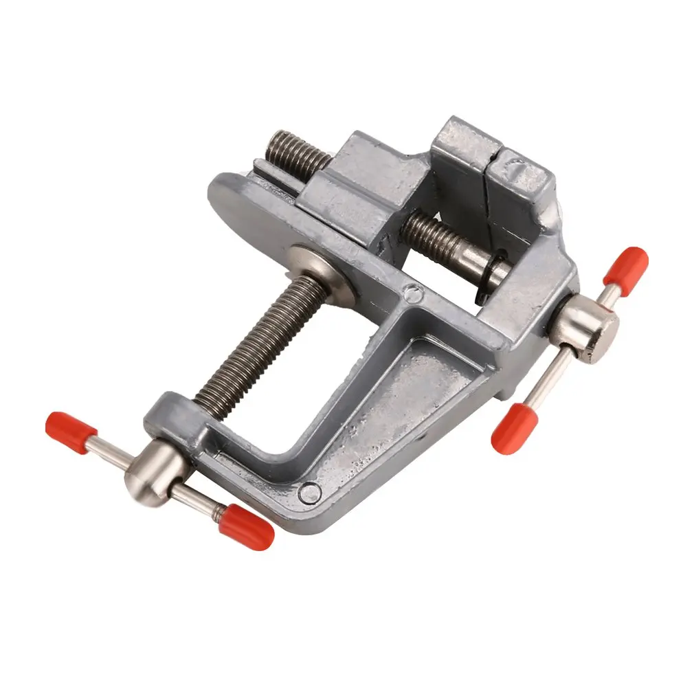 Aluminum Small Jewelers Hobby Clamp On Table Bench Vise Mini Tool Vice Muliti-Funcational Craft Mold Fixed Repair Tool
Aluminum Small Jewelers Hobby Clamp On Table Bench Vise Mini Tool Vice Muliti-Funcational Craft Mold Fixed Repair Tool