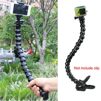 

Multifunctional Jaws Adjustable Neck 19 Joint Mounting Flexible Camera Accessories Bracket Selfie Stick Fixing For Gopro Hero