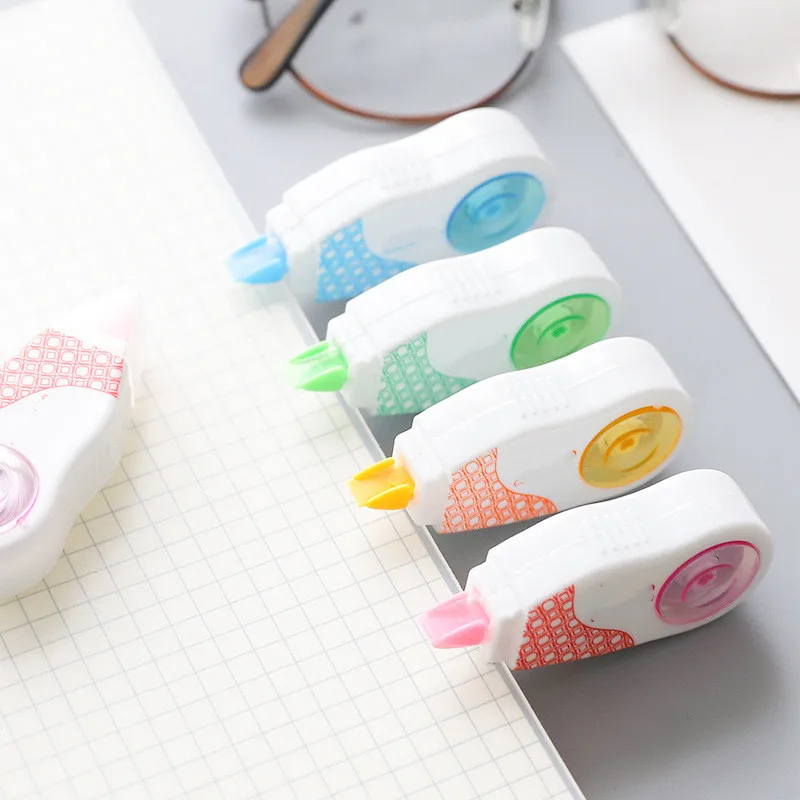 6pc Transparent Push Type Lasting Correction Tape 48M Adhesive Color Decorative Corrector Diary Student Office School Supplies
6pc Transparent Push Type Lasting Correction Tape 48M Adhesive Color Decorative Corrector Diary Student Office School Supplies